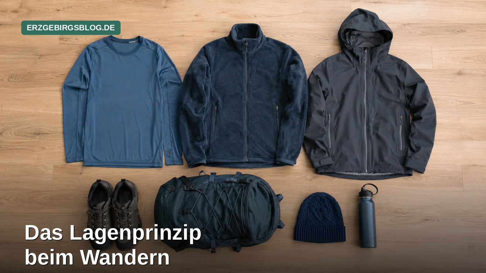 Das Lagenprinzip beim Wandern: So ziehst du dich richtig an